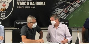Alexandre Campello e Jorge Salgado, ex-presidentes do Vasco