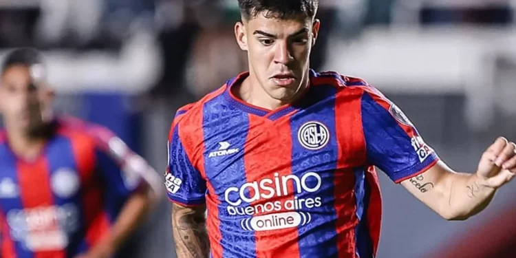 Facundo Gulli em vídeo os lances do meia do San Lorenzo monitorado pelo Vasco